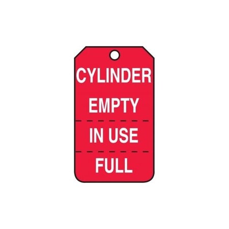 Accuform Danger, RP-Plastic, 3-7/8 in Width, 0.075 in Height, , 5 PK FRMGT206PTM